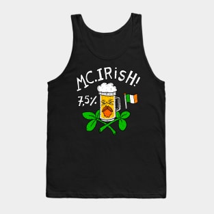 saint patricks day motor club. mc irish. ireland and ale. Tank Top